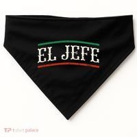 El Jefe Spanish USA-Made Doggie Bandana thumb 0