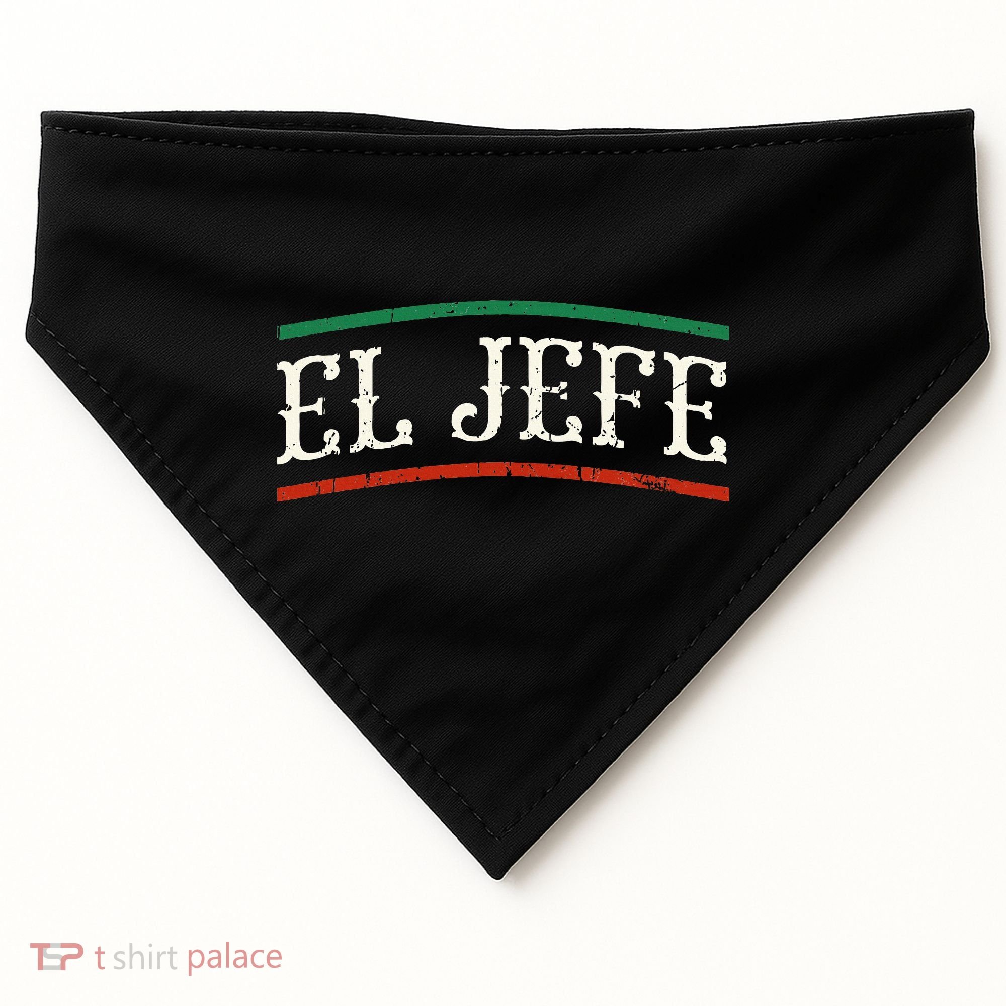 El Jefe Spanish USA-Made Doggie Bandana