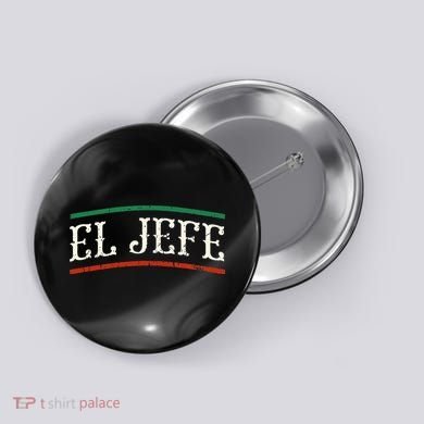 El Jefe Spanish Button