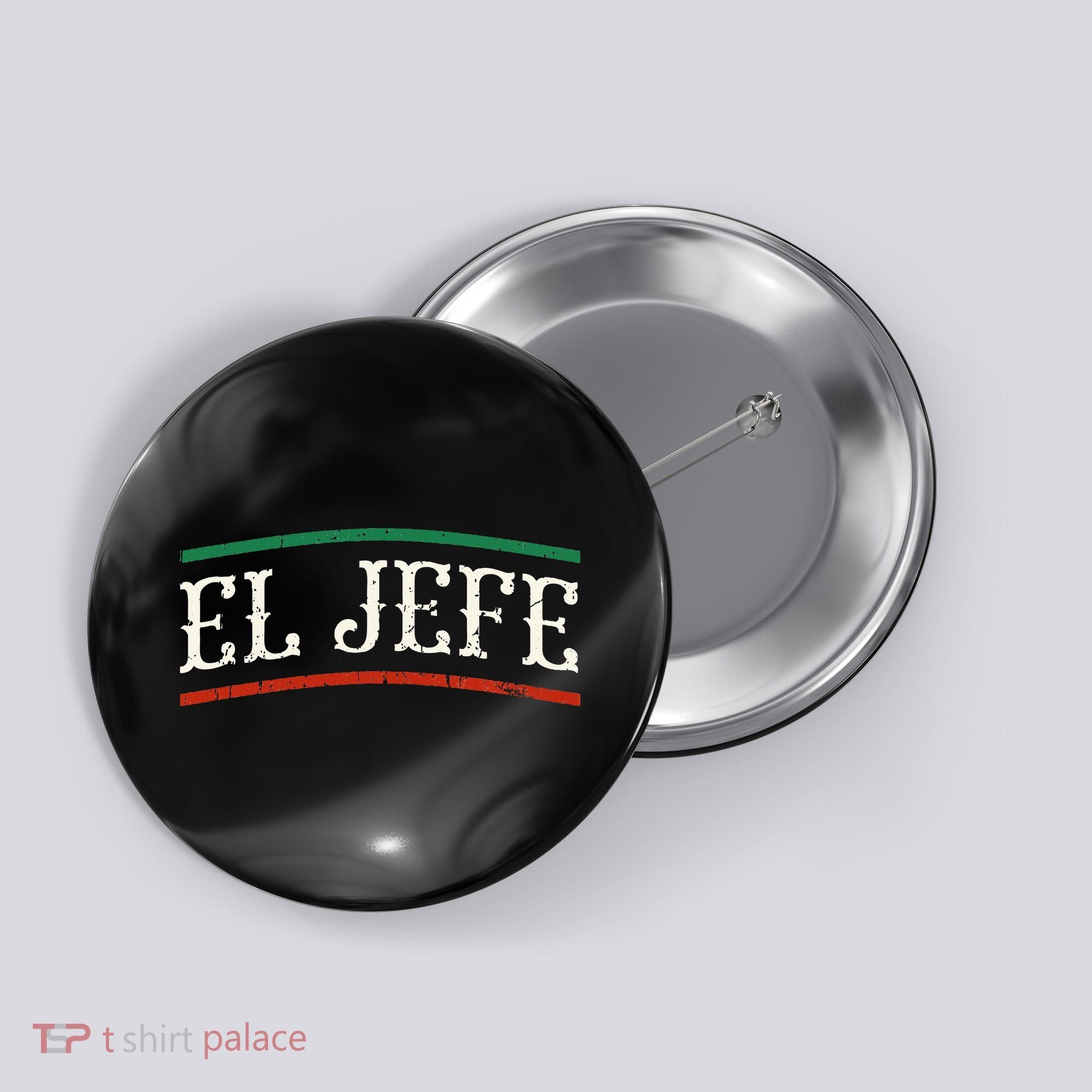 El Jefe Spanish Button