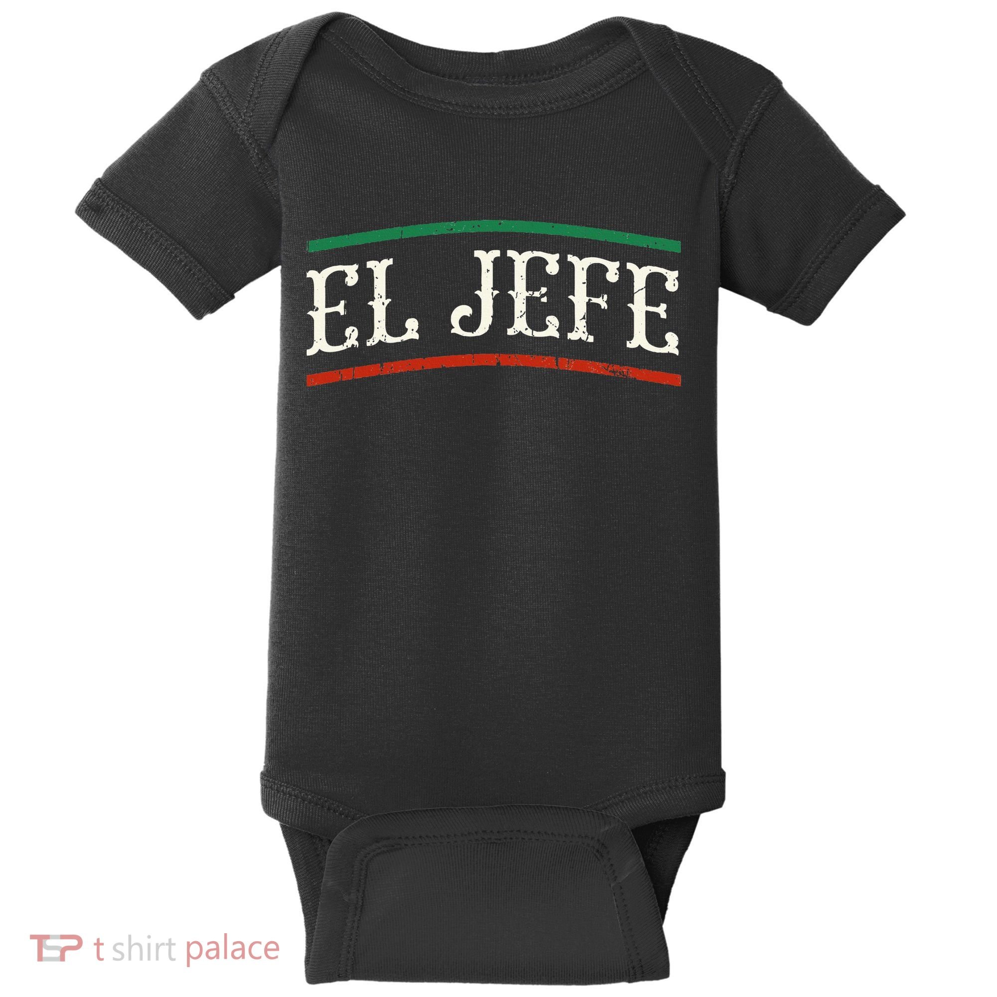 El Jefe Spanish Baby Bodysuit