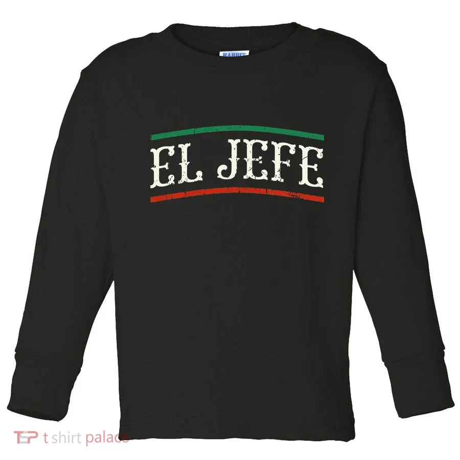 El Jefe Spanish Toddler Long Sleeve