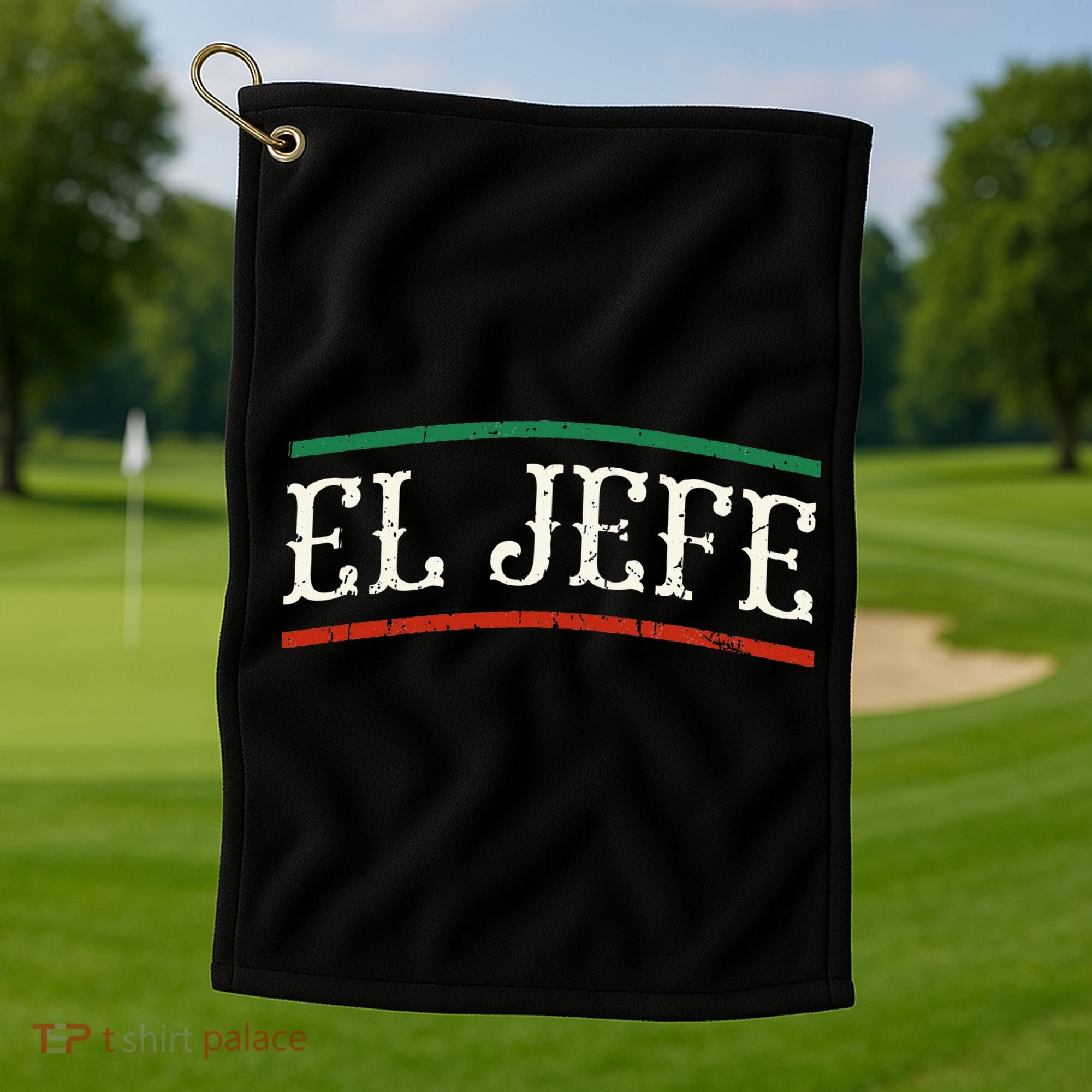 El Jefe Spanish Golf Towel
