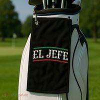 El Jefe Spanish Golf Towel thumb 2