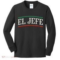El Jefe Spanish Kids Long Sleeve Shirt thumb 0