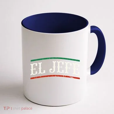 El Jefe Spanish Coffee Mug back