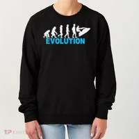 Evolution Jet Ski Funny Water Sport Boating Gift Women's Sweatshirt thumb 0
