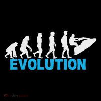 Evolution Jet Ski Funny Water Sport Boating Gift Hoodie thumb 7