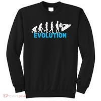 Evolution Jet Ski Funny Water Sport Boating Gift Sweatshirt thumb 0