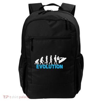 Evolution Jet Ski Funny Water Sport Boating Gift Backpack