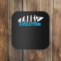 Evolution Jet Ski Funny Water Sport Boating Gift Coaster thumb 0