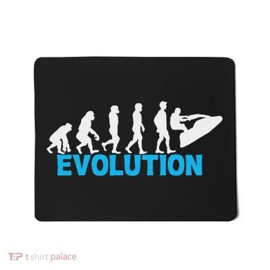 Evolution Jet Ski Funny Water Sport Boating Gift Mousepad