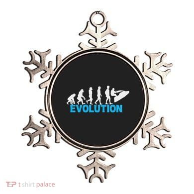 Evolution Jet Ski Funny Water Sport Boating Gift Ornament