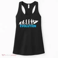 Evolution Jet Ski Funny Water Sport Boating Gift Women's Tank Top thumb 0