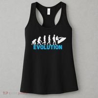 Evolution Jet Ski Funny Water Sport Boating Gift Women's Tank Top thumb 3