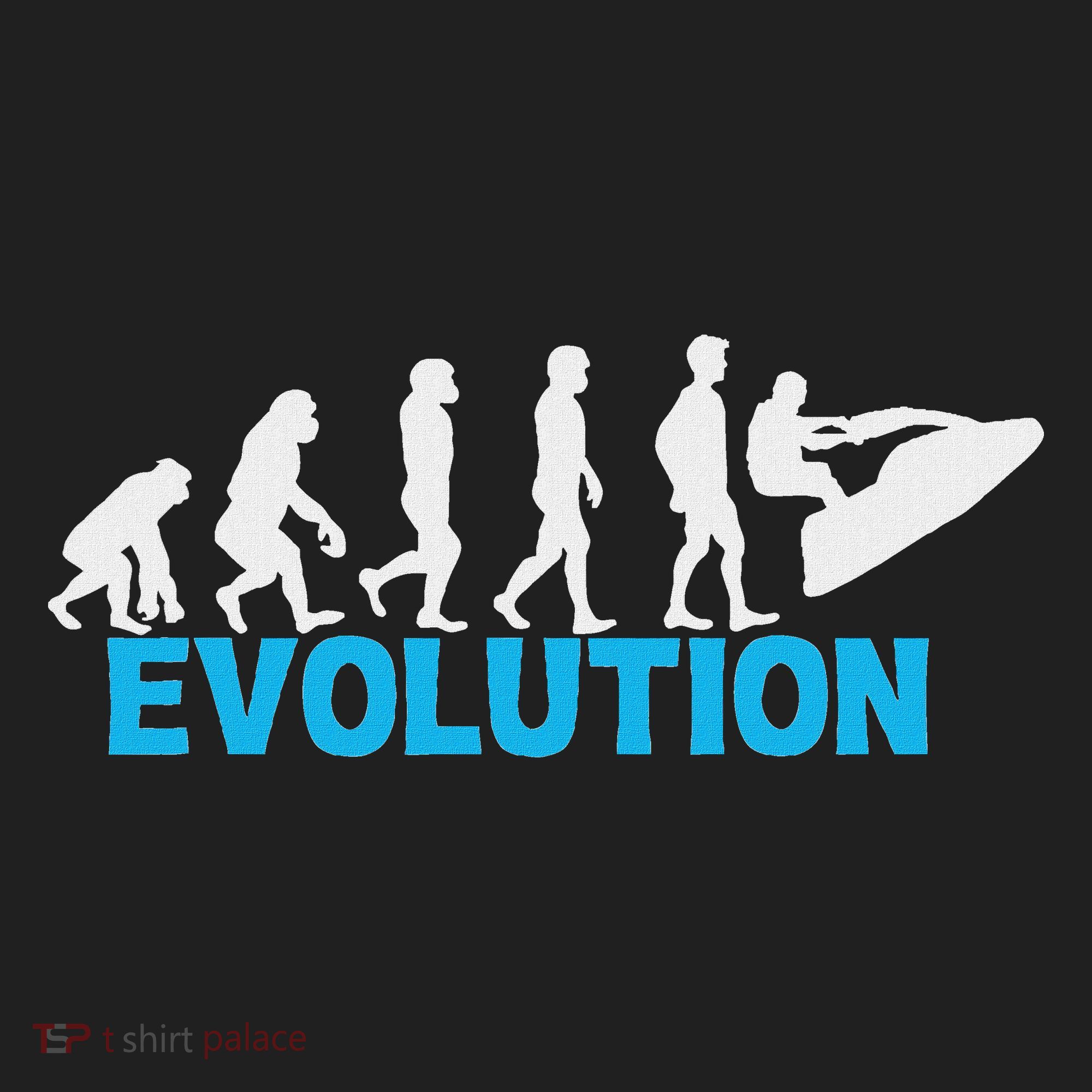 Evolution Jet Ski Funny Water Sport Boating Gift Hat