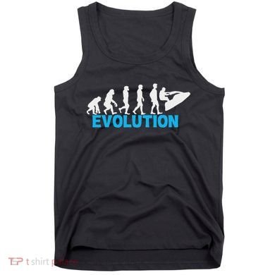Evolution Jet Ski Funny Water Sport Boating Gift Tank Top