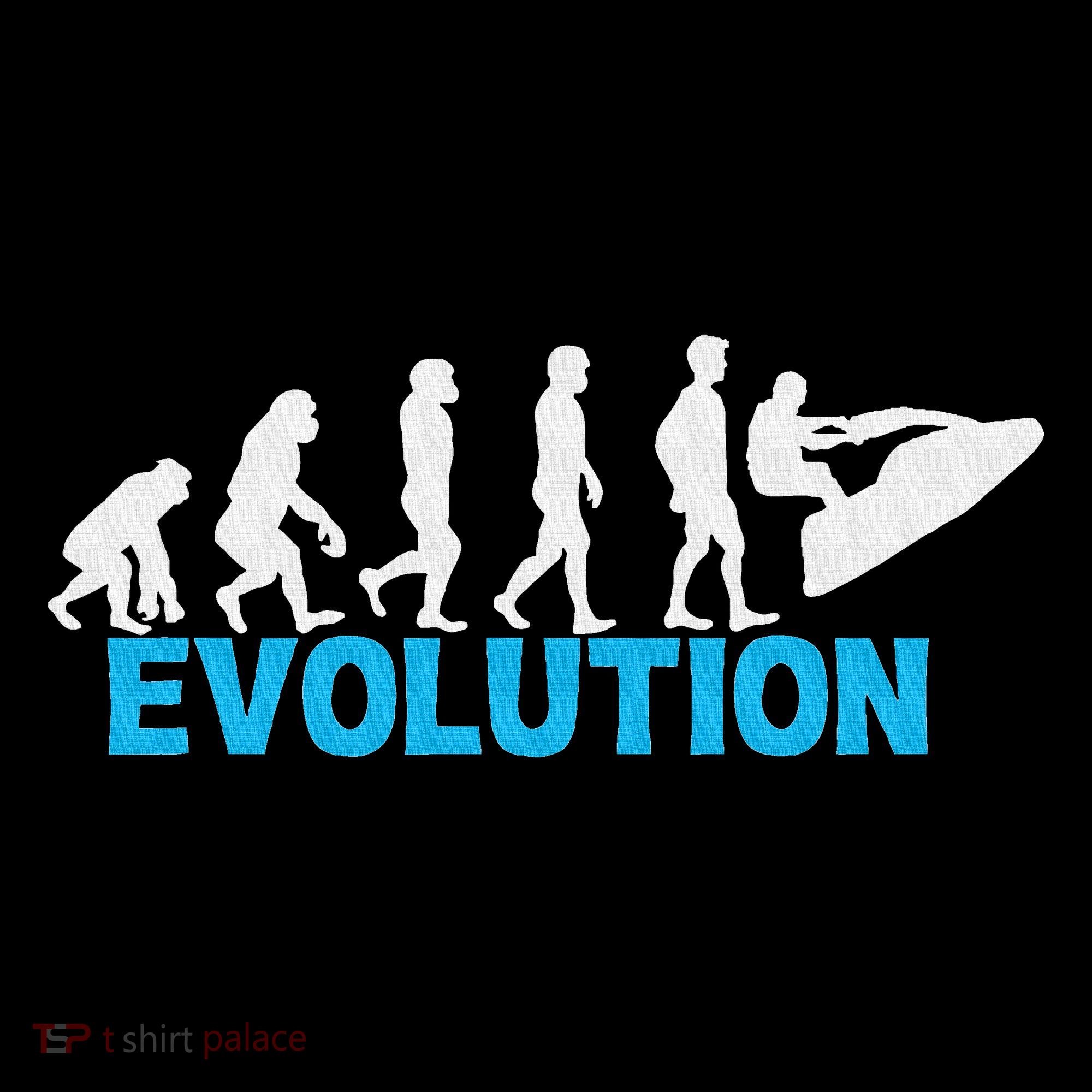 Evolution Jet Ski Funny Water Sport Boating Gift Tank Top