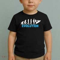 Evolution Jet Ski Funny Water Sport Boating Gift Toddler T-Shirt thumb 2