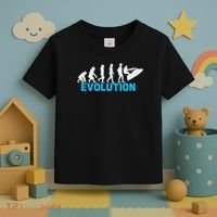 Evolution Jet Ski Funny Water Sport Boating Gift Toddler T-Shirt thumb 3