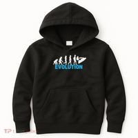 Evolution Jet Ski Funny Water Sport Boating Gift Kids Hoodie thumb 0