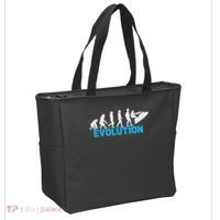 Evolution Jet Ski Funny Water Sport Boating Gift Tote Bag thumb 2