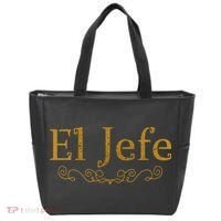 El Jefe The Boss In Spanish Funny Mexican Boss Gift Tote Bag thumb 0
