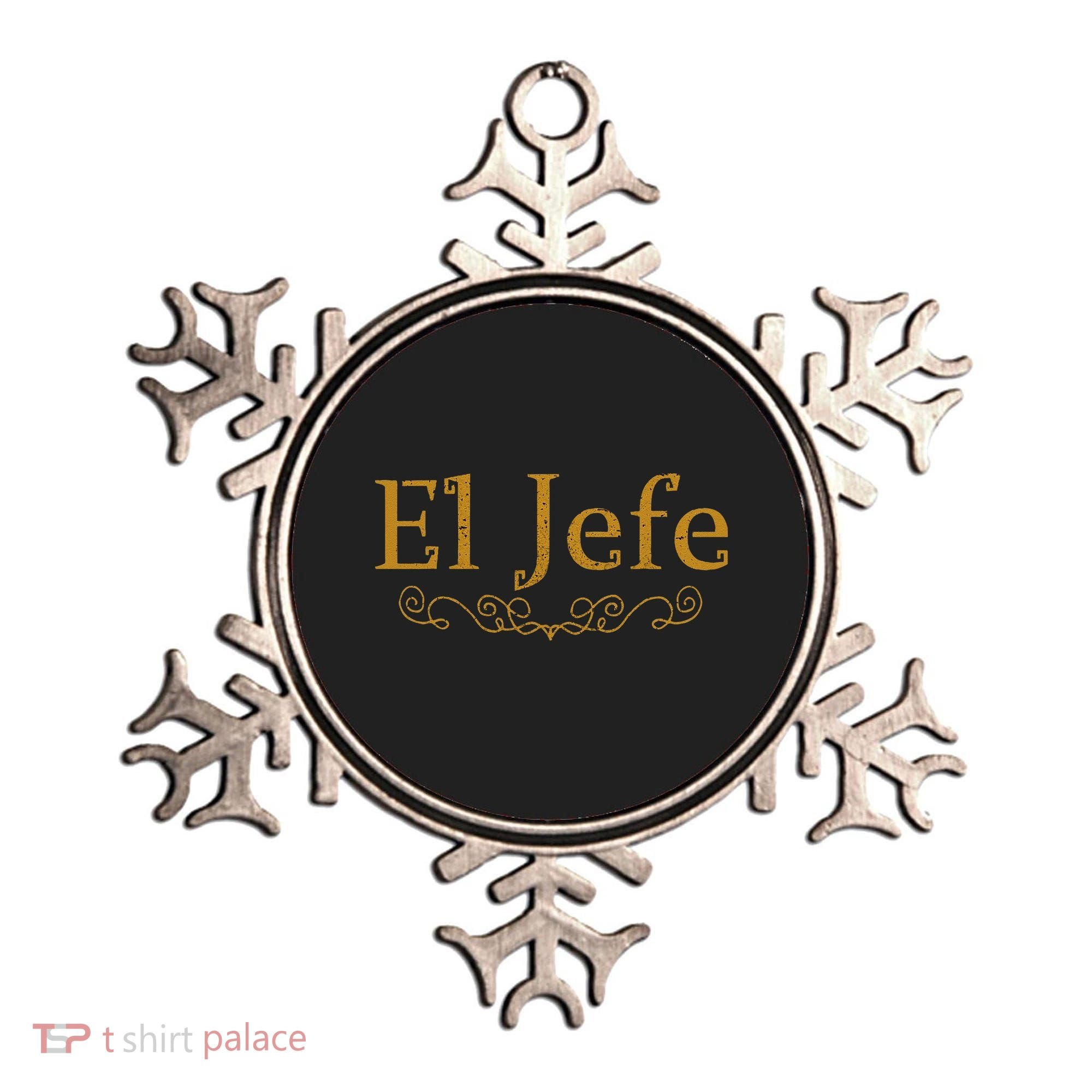 El Jefe The Boss In Spanish Funny Mexican Boss Gift Ornament