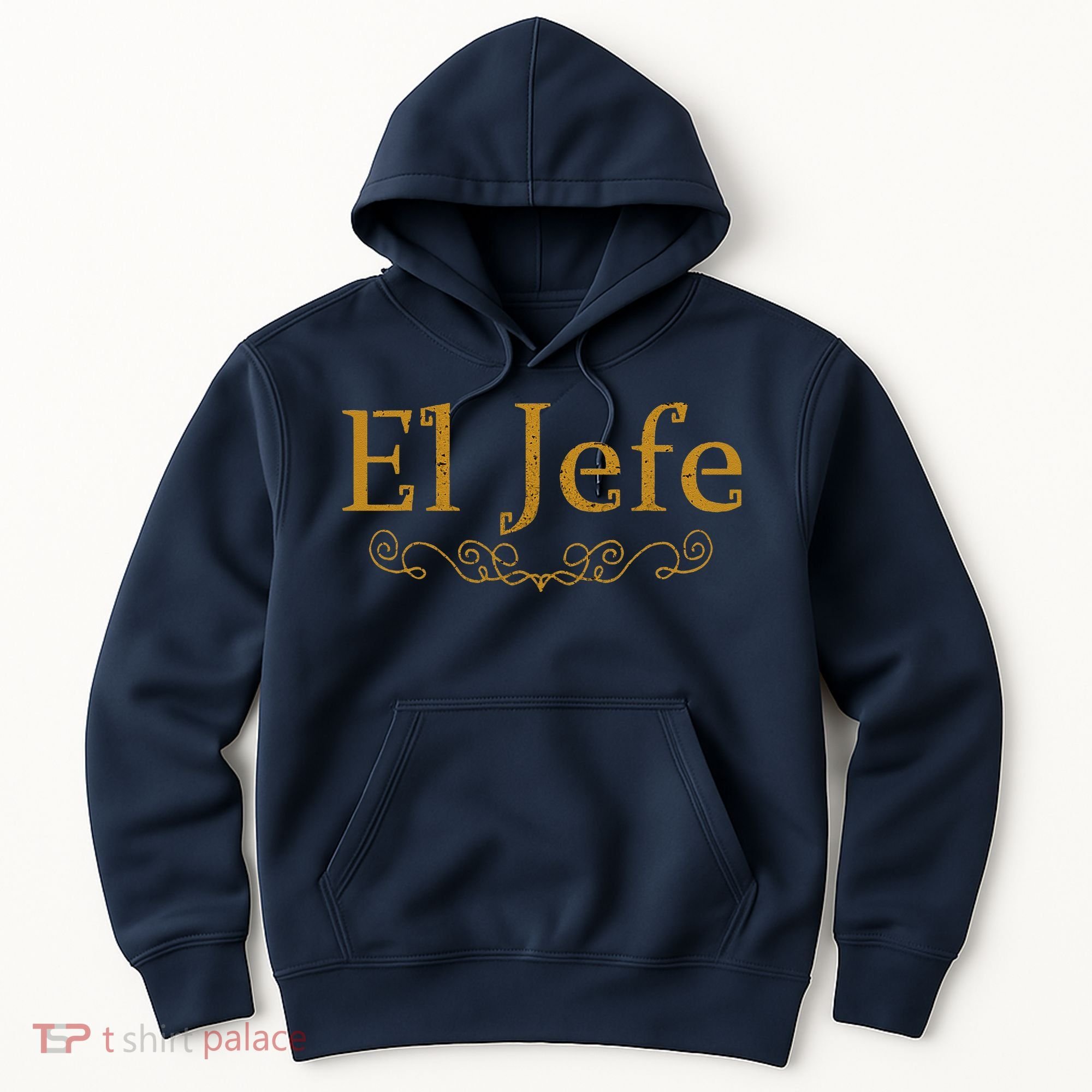 El Jefe The Boss In Spanish Funny Mexican Boss Gift Hoodie