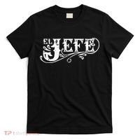 El Jefe The Boss in Spanish Funny Mexican Quote T-Shirt thumb 0