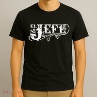 El Jefe The Boss in Spanish Funny Mexican Quote T-Shirt thumb 3
