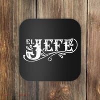 El Jefe The Boss in Spanish Funny Mexican Quote Coaster thumb 0