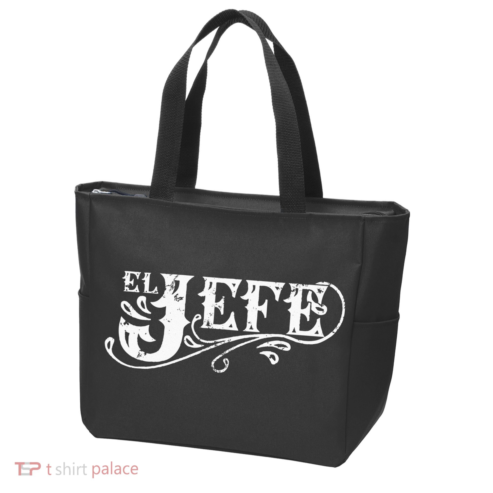 El Jefe The Boss in Spanish Funny Mexican Quote Tote Bag