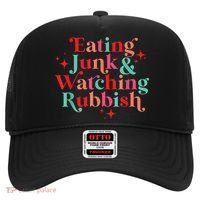 Eating Junk & Watching Rubbish Funny Christmas Hat thumb 0