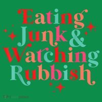 Eating Junk & Watching Rubbish Funny Christmas Baby Bodysuit thumb 2