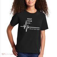 ECG Keep Calm And... Hilarious Heart Rate Kids T-Shirt thumb 2