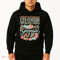 Ezer Kenegdo Complimentary Strength 218 Hoodie thumb 2