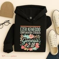 Ezer Kenegdo Complimentary Strength 218 Hoodie thumb 4