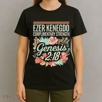 Ezer Kenegdo Complimentary Strength 218 T-Shirt thumb 4