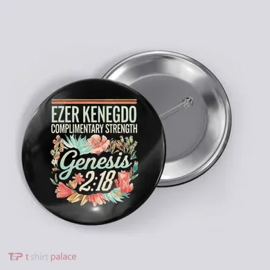 Ezer Kenegdo Complimentary Strength 218 Button