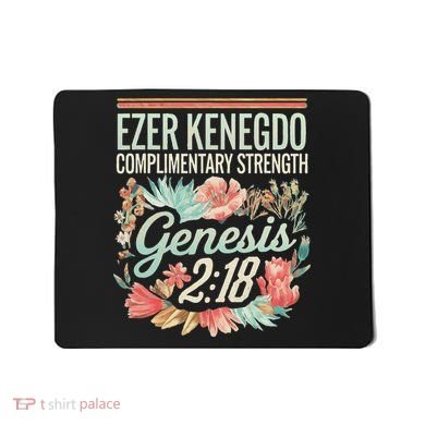 Ezer Kenegdo Complimentary Strength 218 Mousepad