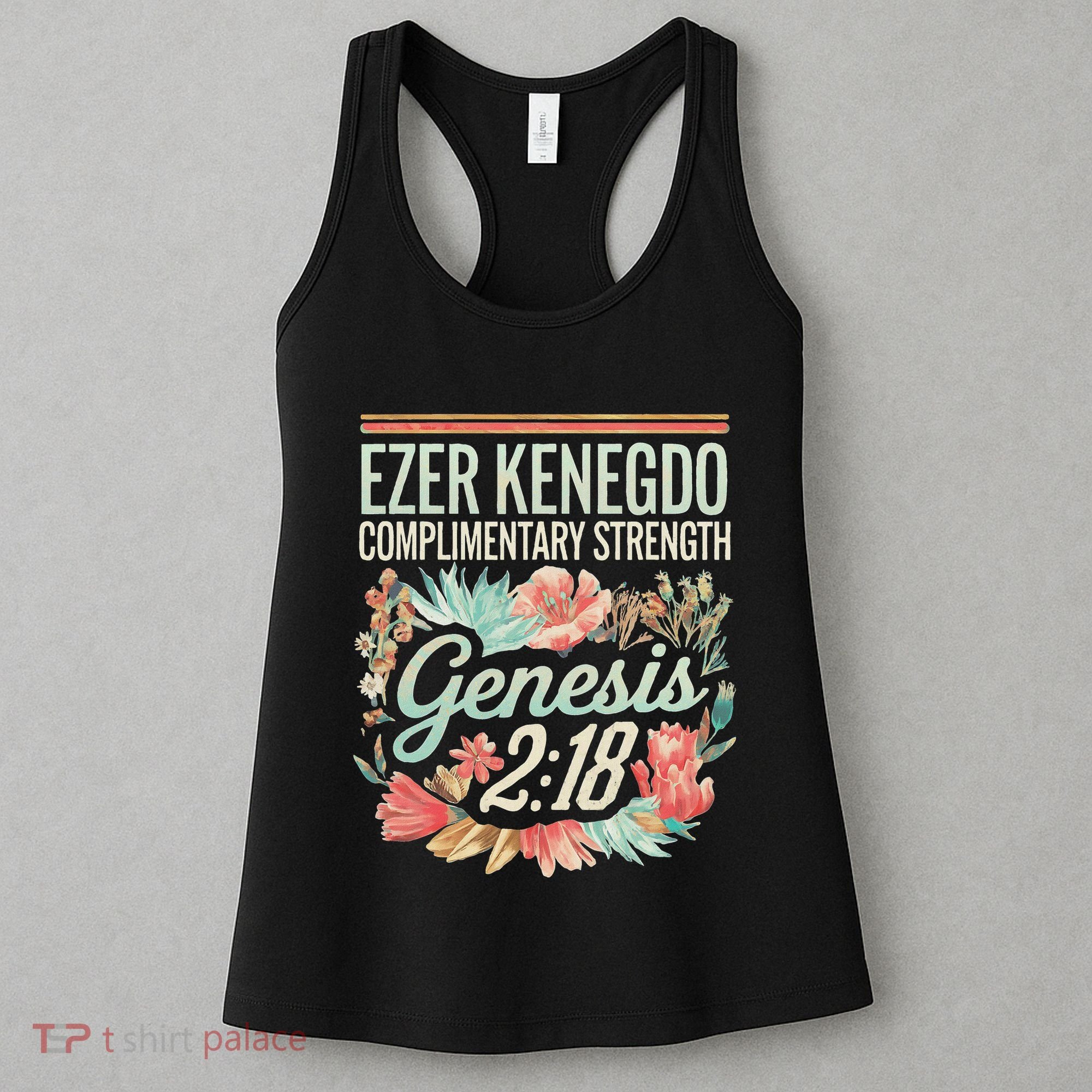 Ezer Kenegdo Complimentary Strength 218 Women's Tank Top