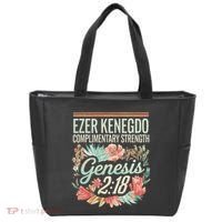 Ezer Kenegdo Complimentary Strength 218 Tote Bag thumb 0