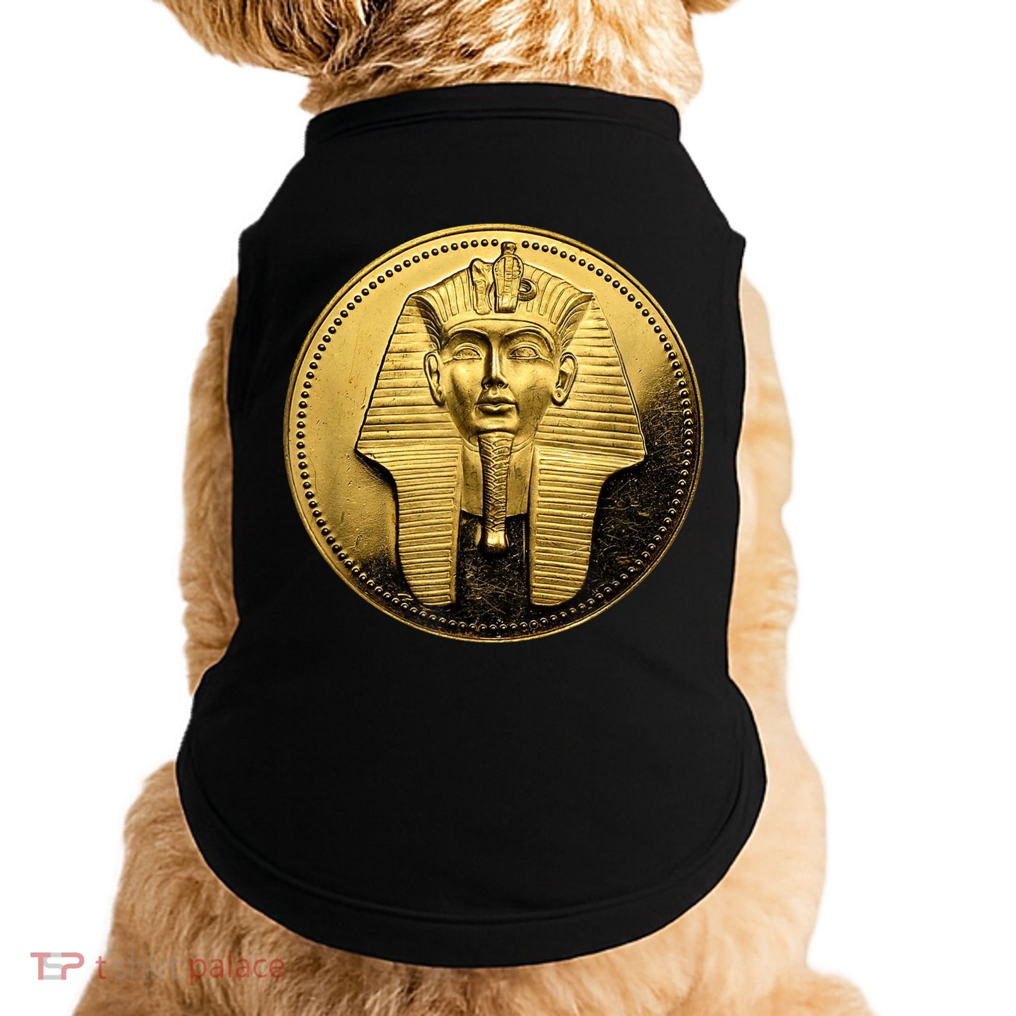 Egyptian King Pharoah Coin King Tut Doggie Tank