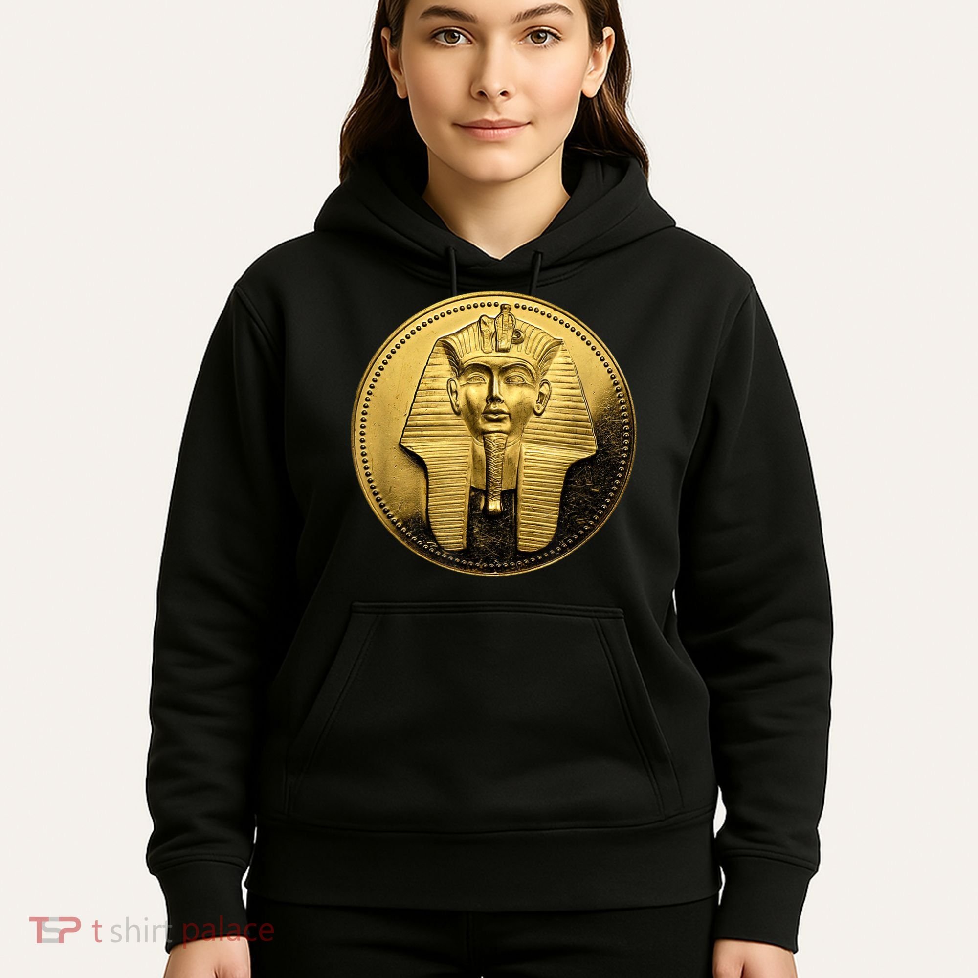 Egyptian King Pharoah Coin King Tut Hoodie
