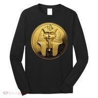 Egyptian King Pharoah Coin King Tut Long Sleeve Shirt thumb 0
