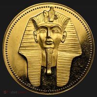 Egyptian King Pharoah Coin King Tut Long Sleeve Shirt thumb 2