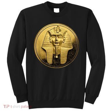 Egyptian King Pharoah Coin King Tut Sweatshirt