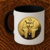 Egyptian King Pharoah Coin King Tut Coffee Mug thumb 2