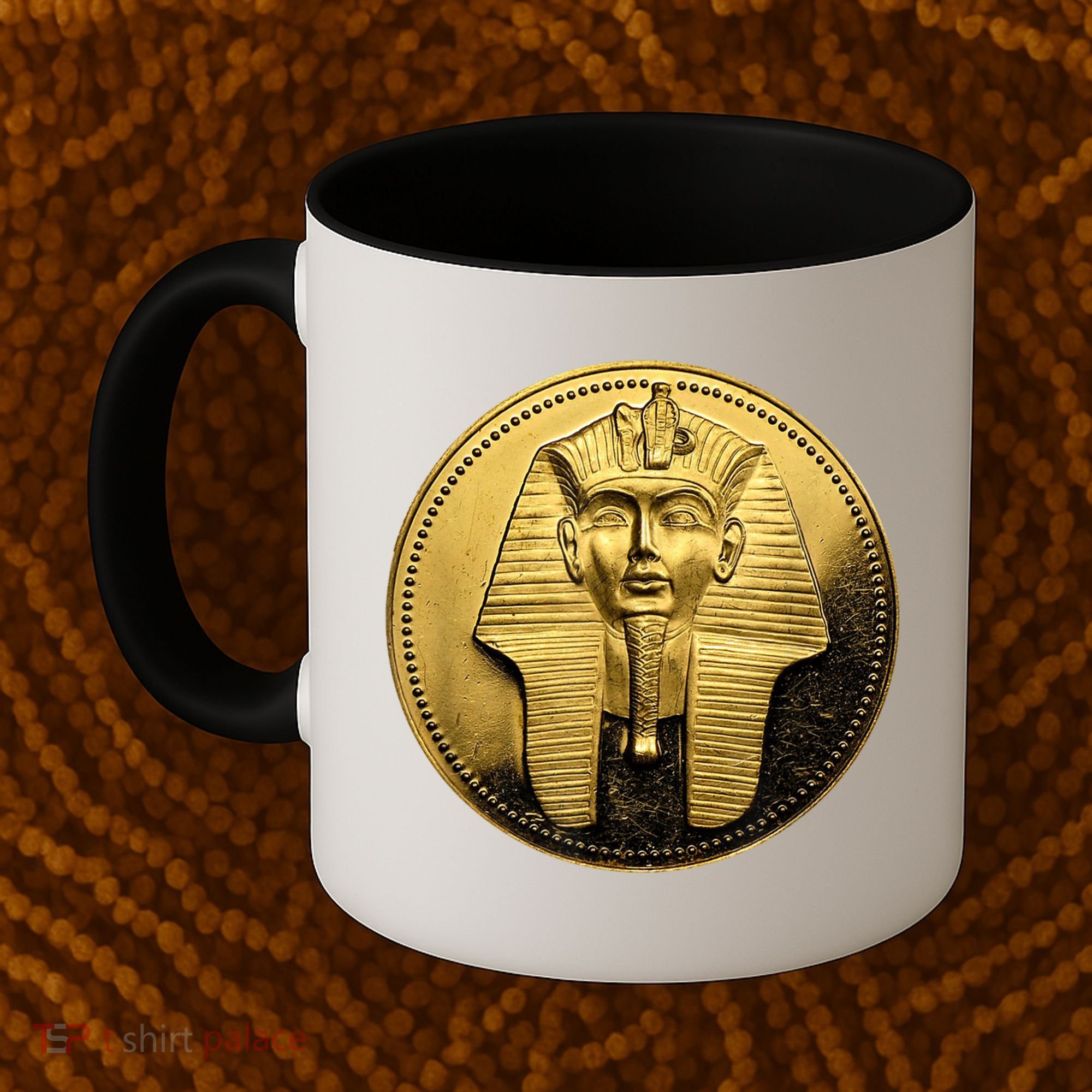 Egyptian King Pharoah Coin King Tut Coffee Mug